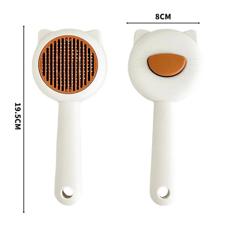 Pet Grooming Comb Hair Removal Massage Brush for Cats and Dogs