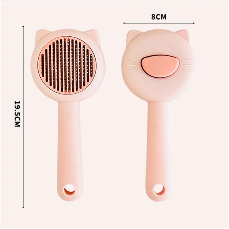 Pet Grooming Comb Hair Removal Massage Brush for Cats and Dogs