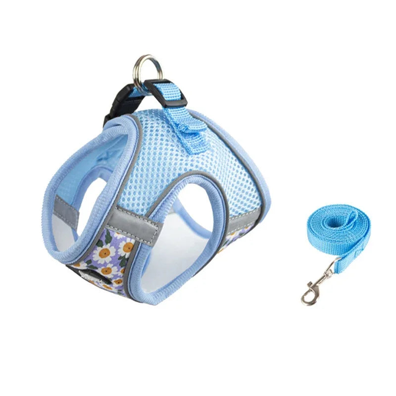 Reflective Adjustable Pet Harness Anti-Escape for Cats