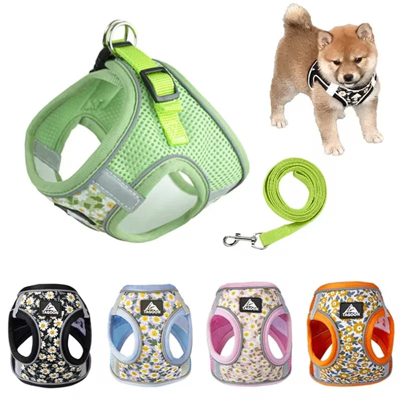 Reflective Adjustable Pet Harness Anti-Escape for Cats