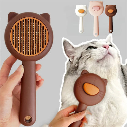Pet Grooming Comb Hair Removal Massage Brush for Cats and Dogs