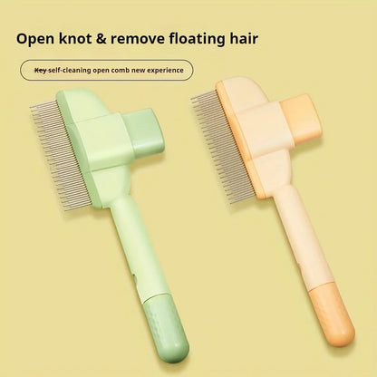 Pet Hair Remover Grooming Brush for Long Hair Dogs and Cats