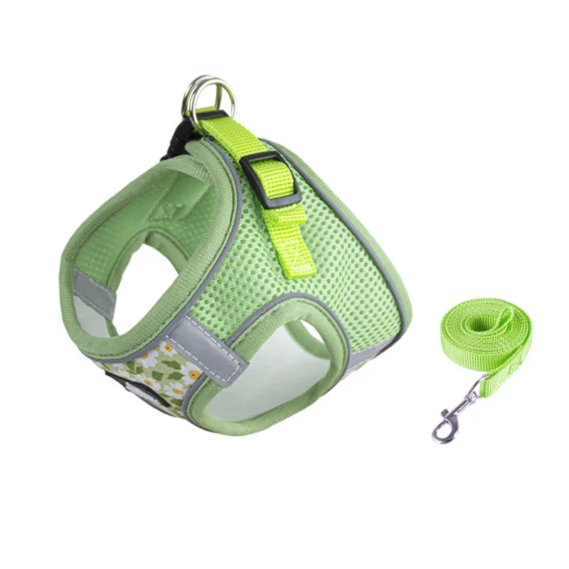 Reflective Adjustable Pet Harness Anti-Escape for Cats