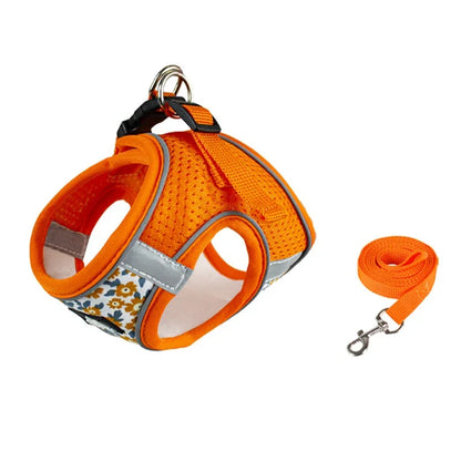 Reflective Adjustable Pet Harness Anti-Escape for Cats