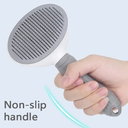 Self Cleaning Pet Brush Hair Remover Comb for Dogs & Cats