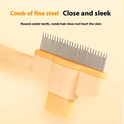 Pet Hair Remover Grooming Brush for Long Hair Dogs and Cats