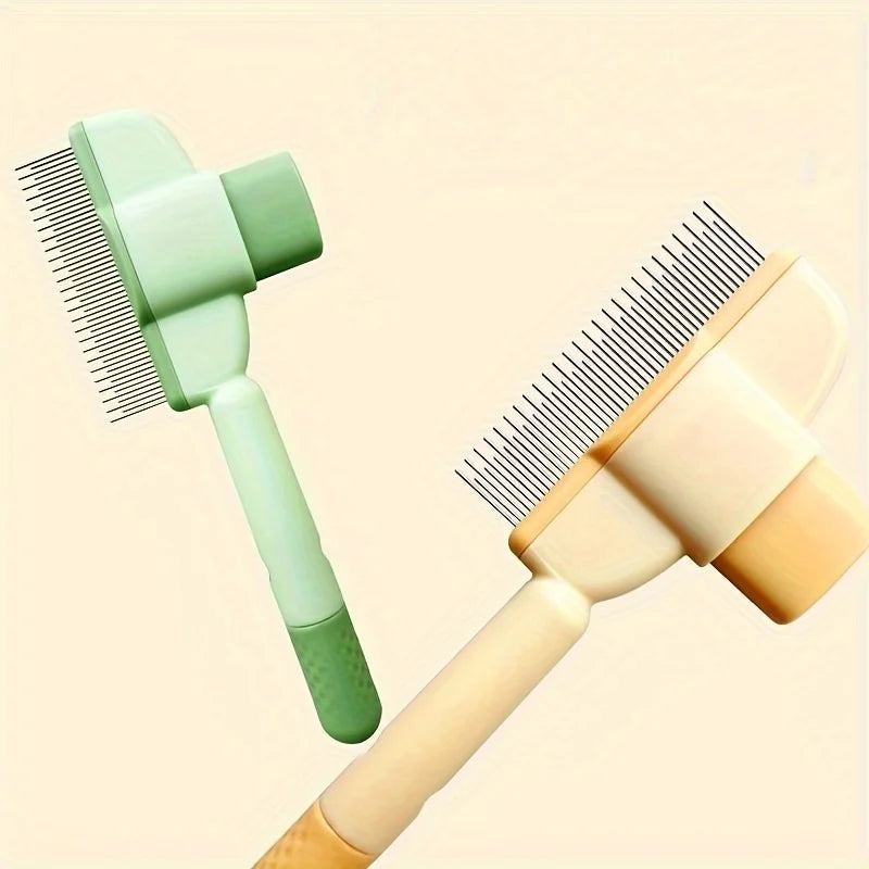 Pet Hair Remover Grooming Brush for Long Hair Dogs and Cats